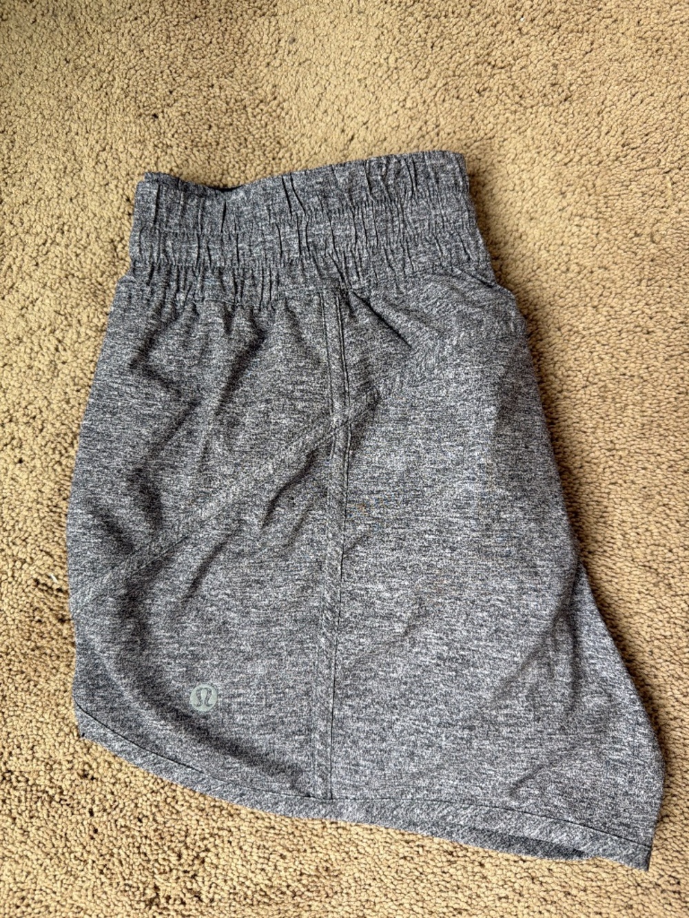 lululemon grey tracker shorts